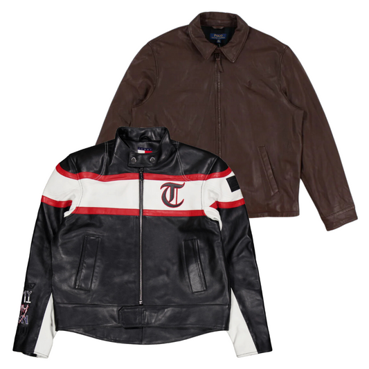 25x BRANDED LEATHER JACKETS